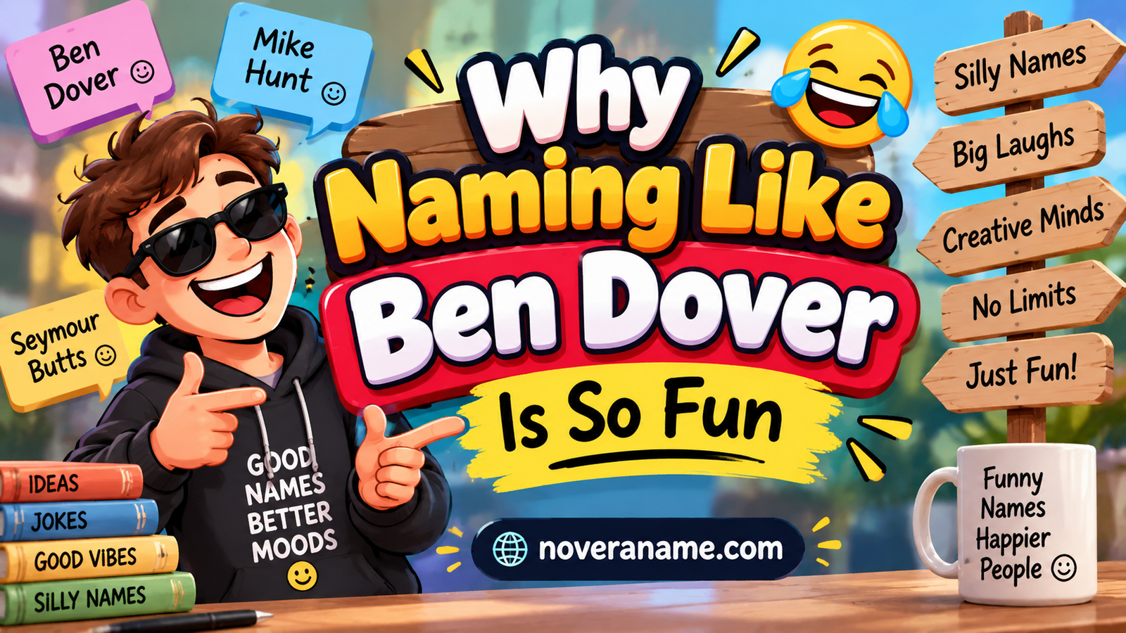 Why Naming Like Ben Dover Is So Fun