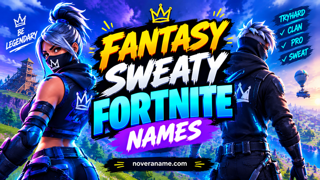 Fantasy Sweaty Fortnite Names