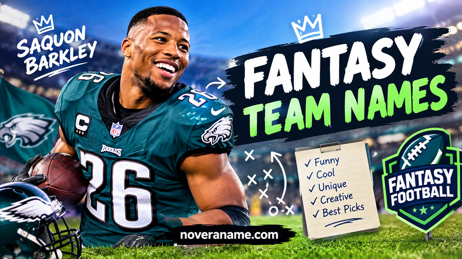 Saquon Barkley Fantasy Team Names