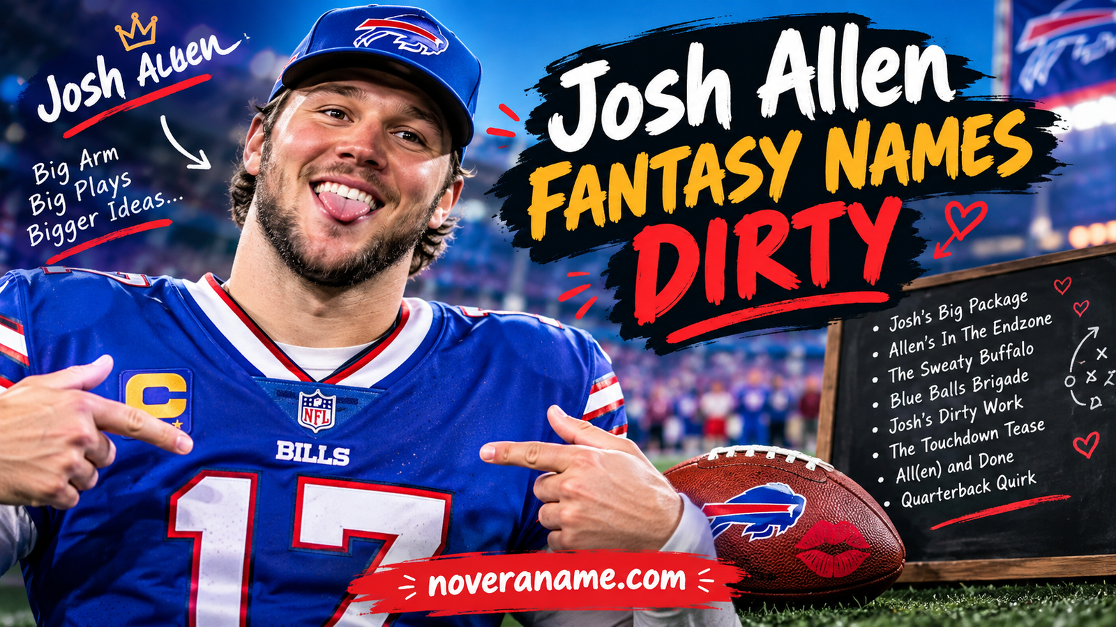 Josh Allen Fantasy Names Dirty