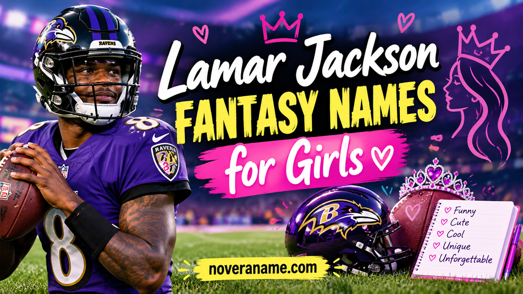 Lamar Jackson Fantasy Names for Girls