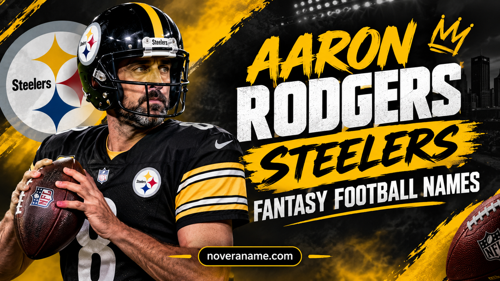 Aaron Rodgers Steelers Fantasy Football Names