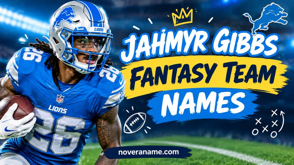 Jahmyr Gibbs Fantasy Team Names