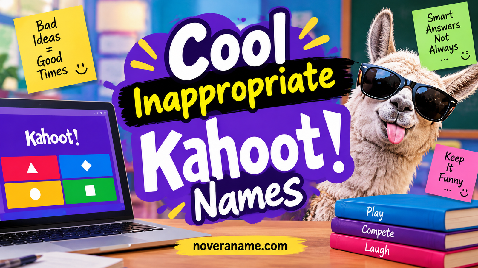 Cool Inappropriate Kahoot Names