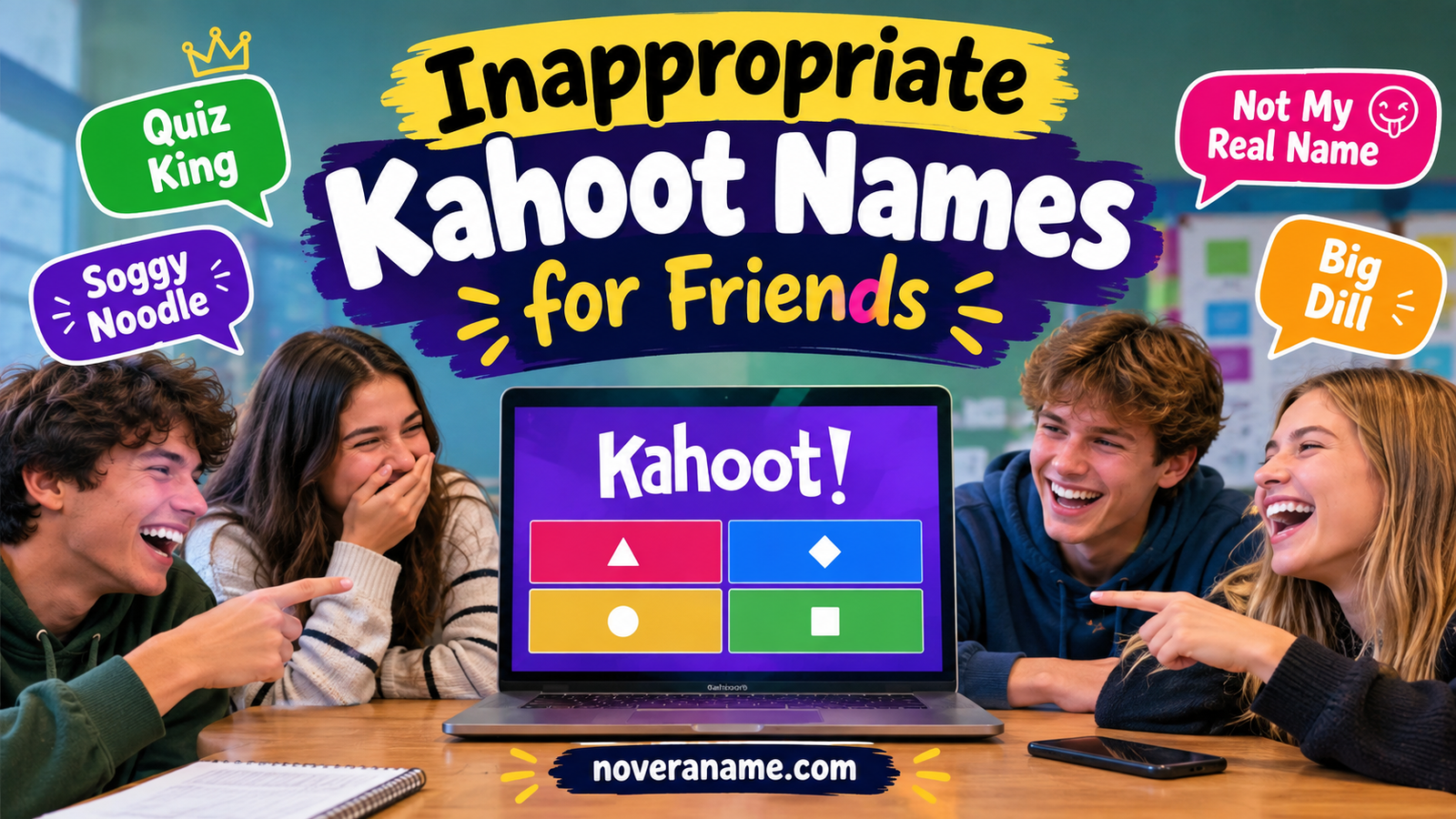 Inappropriate Kahoot Names for Friends