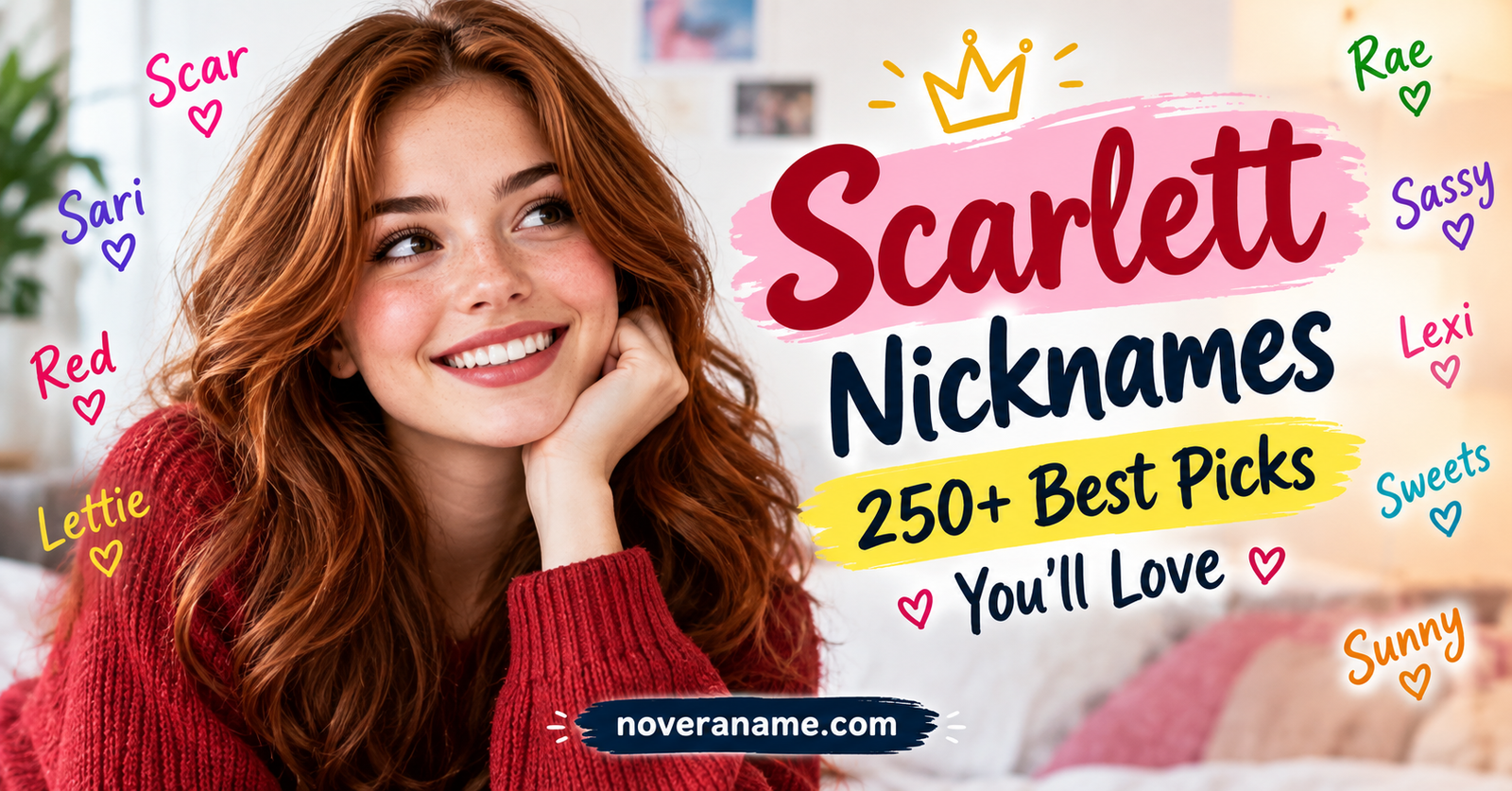 Scarlett Nicknames: 250+ Best Picks You'll Love