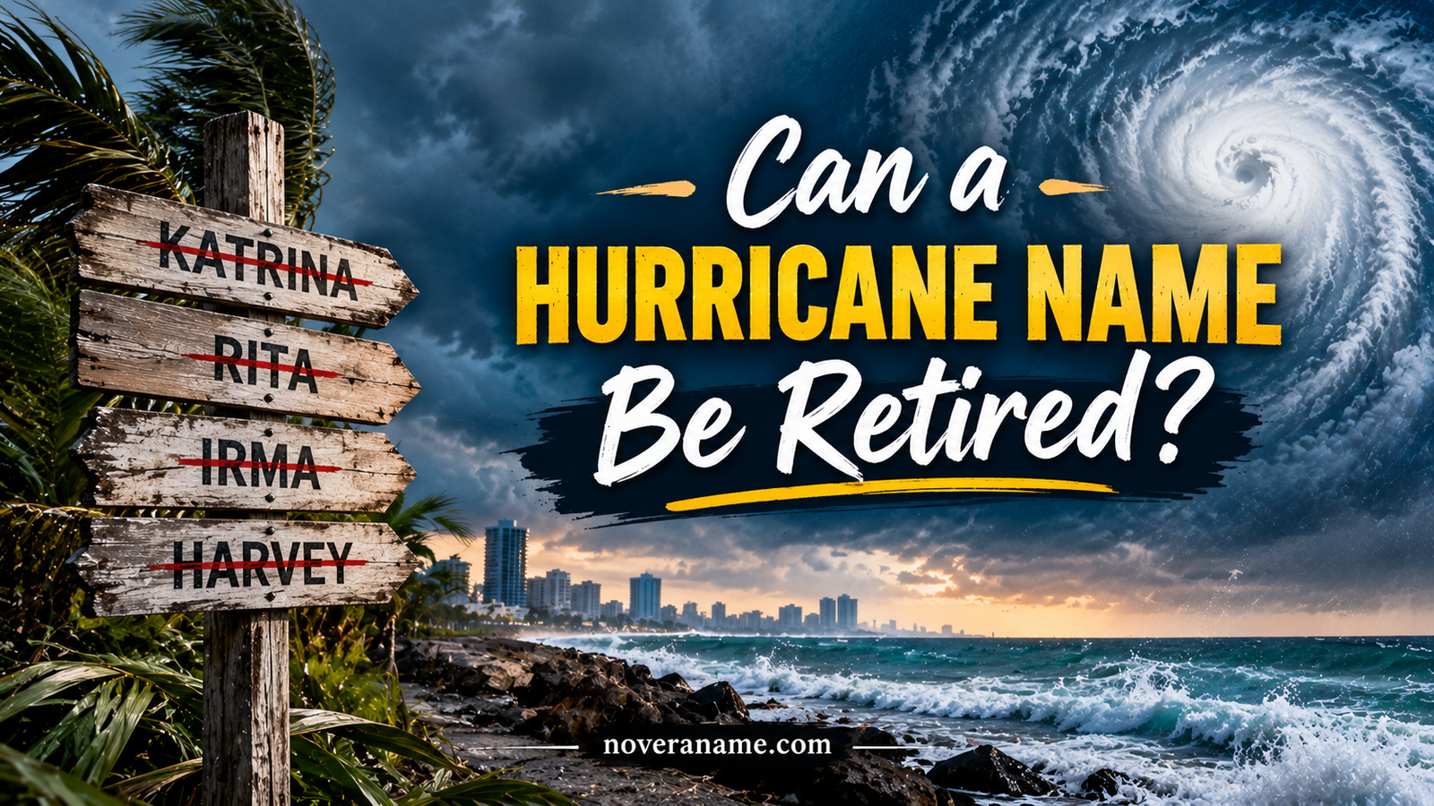 Can a Hurricane Name Be Retired?