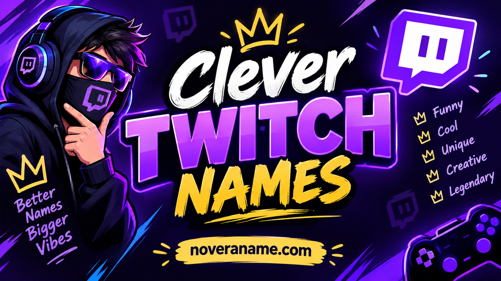 Clever Twitch Names