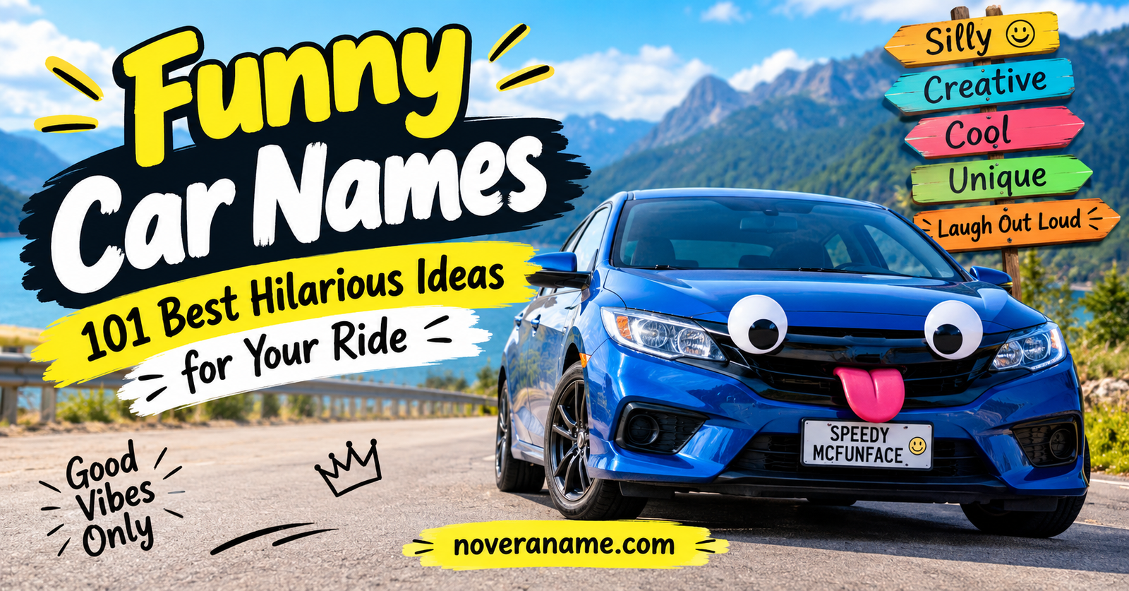 Funny Car Names: 101 Best Hilarious Ideas for Your Ride