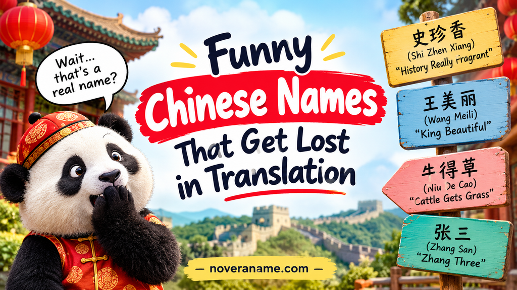 Funny Chinese Names That Get Lost in Translation
