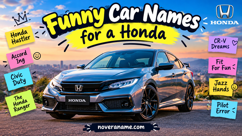Funny Car Names for a Honda