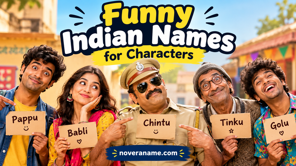 Funny Indian Names for Characters