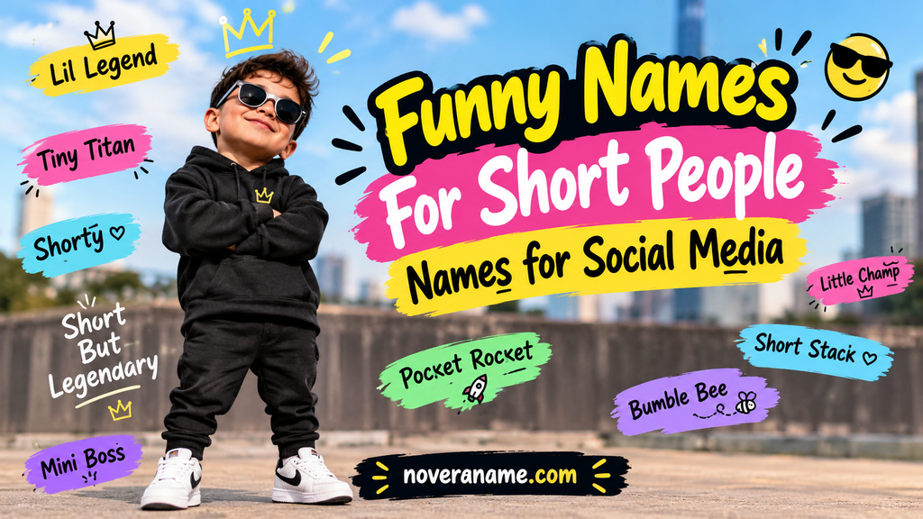 Funny Names For Short People Names for Social Media