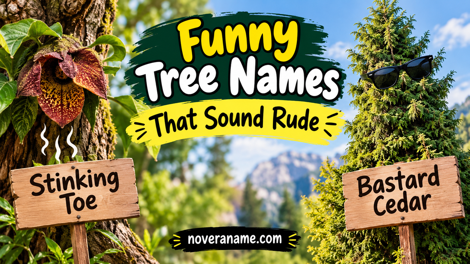 Funny Tree Names That Sound Rude
