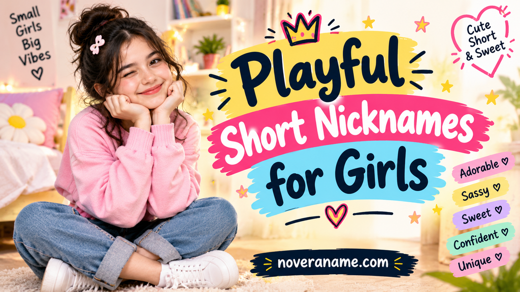 Playful Short Nicknames for Girls