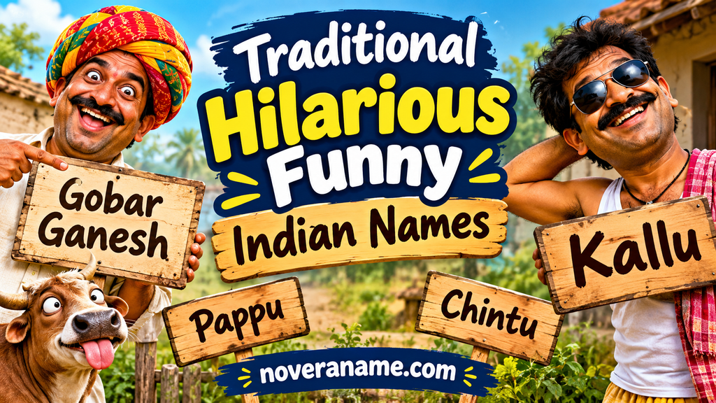 Traditional Hilarious Funny Indian Names