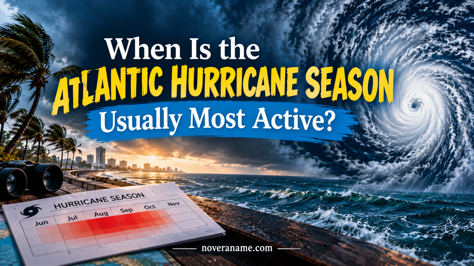 When Is the Atlantic Hurricane Season Usually Most Active?