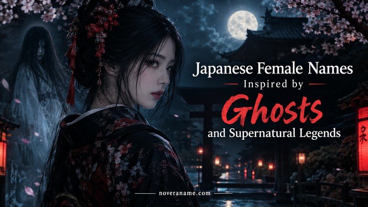 Japanese Female Names Inspired by Ghosts and Supernatural Legends