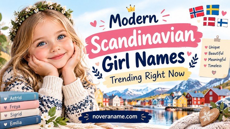 Modern Scandinavian Girl Names Trending Right Now