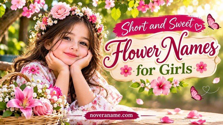 Short and Sweet Flower Names for Girls